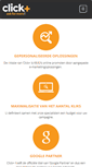 Mobile Screenshot of clickplus.be